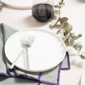 Mudo Home Ephesus White Pasta Tabaği Seti̇ 6li -20cm