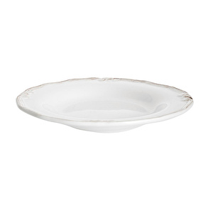 Mudo Home Ekru 6 Li Çukur Yemek Tabaği Seti̇ 22cm görseli 4