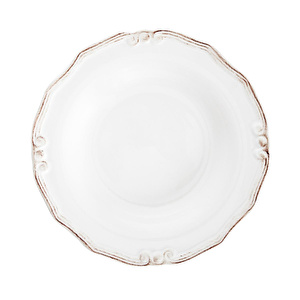 Mudo Home Ekru 6 Li Çukur Yemek Tabaği Seti̇ 22cm görseli 3
