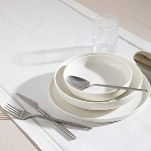 Mudo Home Ephesus White Kase Seti̇ 6li -17cm görseli 3