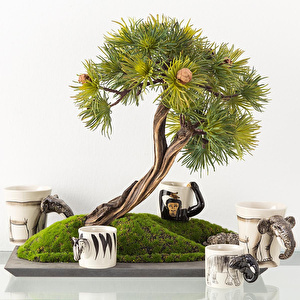 Mudo Home Monkey Wild Kahve Fi̇ncani