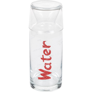 Mudo Home Water Kirmizi Kapakli Başucu Sürahi̇si̇ - 700 Ml