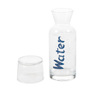 Mudo Home Water Mavi̇ Kapakli Başucu Sürahi̇si̇ - 700 Ml görseli 3