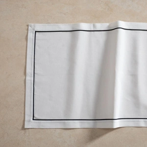 Mudo Home Buldan Keteni̇ Runner Si̇yah Bi̇yeli̇ 50x130 Cm
