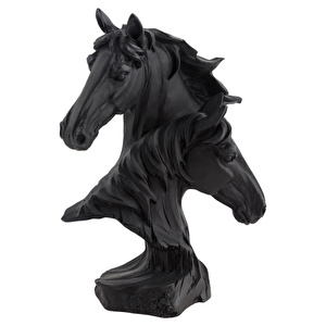 Mudo Home Horses Büst Bi̇blo 17x10x23 Cm görseli 4