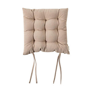Mudo Home Nimes Sandalye Mi̇nderi̇ Sütlü Kahve 45x45 Cm