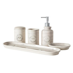 Mudo Home Barnes Vintage 5'li̇ Kutulu Banyo Seti̇
