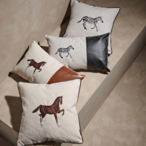 Mudo Home Wild At Kirlent Ekru 43x43 Cm