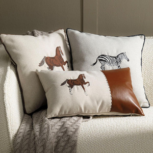 Mudo Home Wild At Kirlent Ekru 43x43 Cm görseli 4
