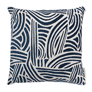 Mudo Home Alba Wave Kirlent Laci̇vert 50x50 Cm