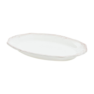 Mudo Home Ekru Kayik Tabak 20cm