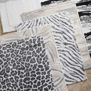 Mudo Home Leopar 2'li̇ Banyo Paspas Seti̇
