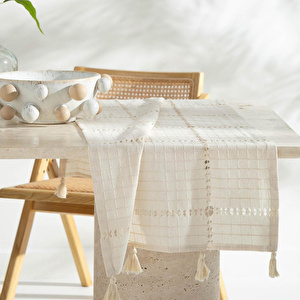 Mudo Home Belo Runner Ekru 50x130 Cm