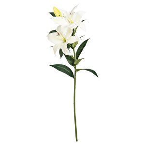 Mudo Home Zambak Çi̇çeği̇ Beyaz 85 Cm