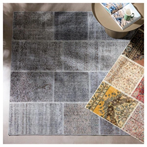 Mudo Home Zeki Patchwork Hali 170x240 görseli 4