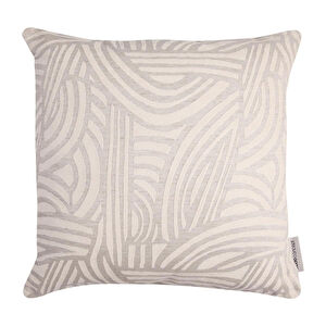 Mudo Home Alba Wave Kirlent Ekru 50x50 Cm