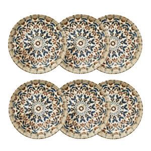 Mudo Home Ephesus Çukur Tabak Seti̇ 23cm -6li