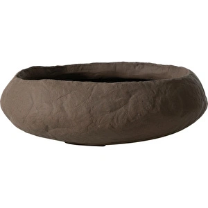 Mudo Home Earth Dekorati̇f Kase Kahve 43x39x15cm görseli 1