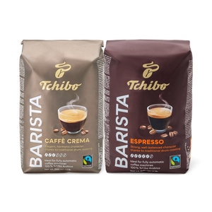 Tchibo Barista Espresso Çekirdek Kahve 500 G & Barista Caffè Crema Çekirdek Kahve 500 G
