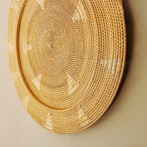 Mylamp Sumba Elegance Rattan Duvar Tabağı 80x6 Cm görseli 5