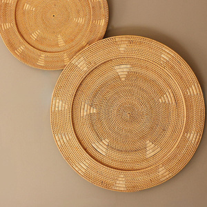 Mylamp Sumba Elegance Rattan Duvar Tabağı 60x6 Cm görseli 5