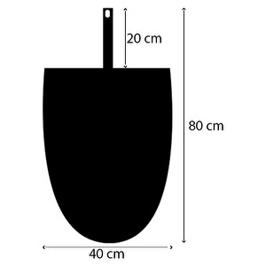 Mylamp Asya Japon Hasır 40x80 Cm. Dekoratif Duvar Dekoru -03 görseli 6
