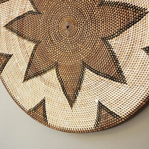 Mylamp Sumatra Elegance Rattan Duvar Tabağı 80x2 Cm görseli 4