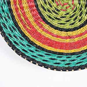 Mylamp Zeytin Deniz Sazı 50x35x30 Cm. Japon Yelpaze görseli 5