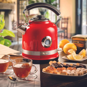 Ariete Moderna Kahvaltı Seti Su Isıtıcı Kettle + Smoothie Cam Blender + Ekmek Kızartma Makinesi Seti Kırmızı görseli 5