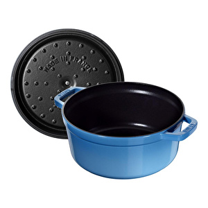 Staub Döküm Tencere Buz Mavisi 24 Cm görseli 5
