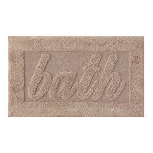 Mudo Home Bath Banyo Paspasi Bej 60x100 Cm