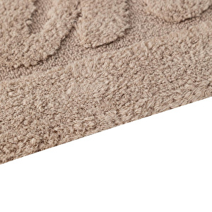 Mudo Home Bath Banyo Paspasi Bej 60x100 Cm