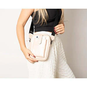 Bloominbag Bloombag Blush Hakiki Deri Crossbody Çanta görseli 2