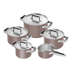 Zwilling Pure Tencere Seti 5 Parça Gül Rengi