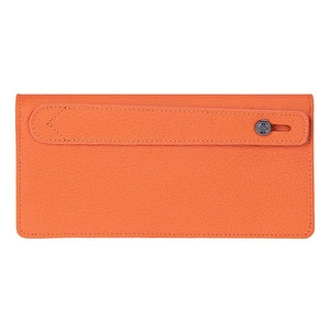 Bloominbag Celestina Pebble Orange Hakiki Deri Telefon Bölmeli Cüzdan görseli 5