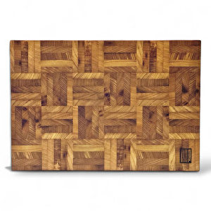 Kaf Ahşap Kesme Tahtası İroko (End-Grain)