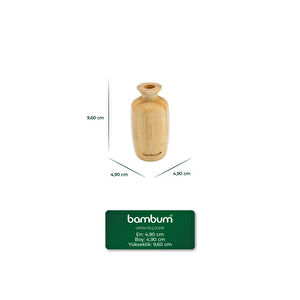 Bambum Lodi Bambu Vazo 9,6*4,9cm