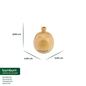 Bambum Fermo Bambu Vazo 6*4,9cm