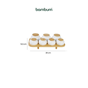 Bambum Simple 7'li Baharat Seti Standlı görseli 2