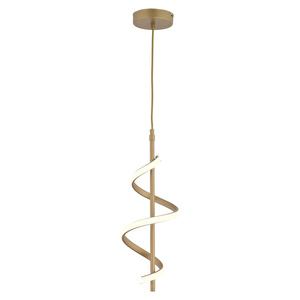Apliqa Leatrice Tekli Eskitme 3 Renkli 20 Watt Ledli Modern Oturma Odası, Koridor, Salon Led Avize görseli 2
