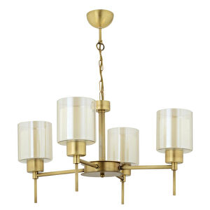 Apliqa Goldie 4 Lü Eskitme Modern Yatak Odası Salon Avize görseli 3