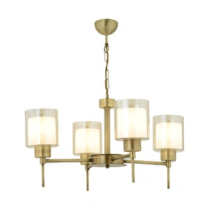 Apliqa Goldie 4 Lü Eskitme Modern Yatak Odası Salon Avize görseli 5