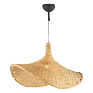 Apliqa Herta Tekli Rattan Modern Tasarım Oturma Odası Avize görseli 3