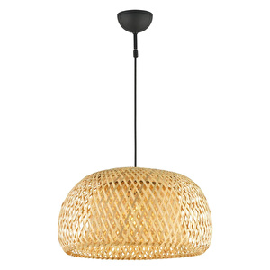 Apliqa Briella Tekli Rattan Modern Tasarım Oturma Odası Avize görseli 3