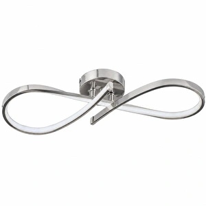 Apliqa Vetto Krom 38 Watt Plafonyer 3 Renkli Ledli Modern Mutfak Banyo Led Salon Sarkıt Avize görseli 3