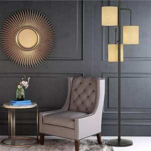 Apliqa Global 3lü Dekoratif Modern Tasarım Retro Ayaklı Salon Lambader görseli 1