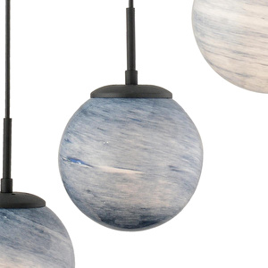 Apliqa Efser 5li̇ Sirali Avi̇ze Modern Oturma Odası Salon Sarkıt Avize görseli 4