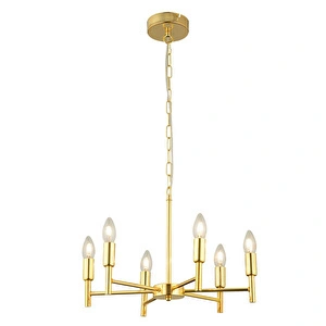 Apliqa Vaneo 6 Lı Gold Modern Genç Odası Mutfak Salon Avize görseli 5