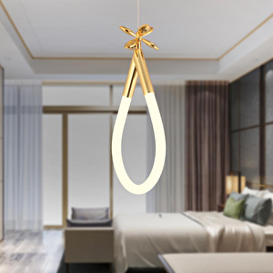 Apliqa Vojens Tekli Gold Ledli 11 Watt Kelebek Detaylı Modern Koridor, Yatak Odası Salon Sarkıt Led Avize görseli 1