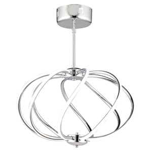 Apliqa Gestel Krom Sarkıt 88 Watt Sarkıt Ledli Modern Mutfak Banyo Led Salon Sarkıt Avize görseli 2